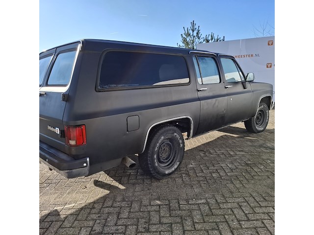 Personenauto, chevrolet, suburban , 1981 - afbeelding 27 van  30