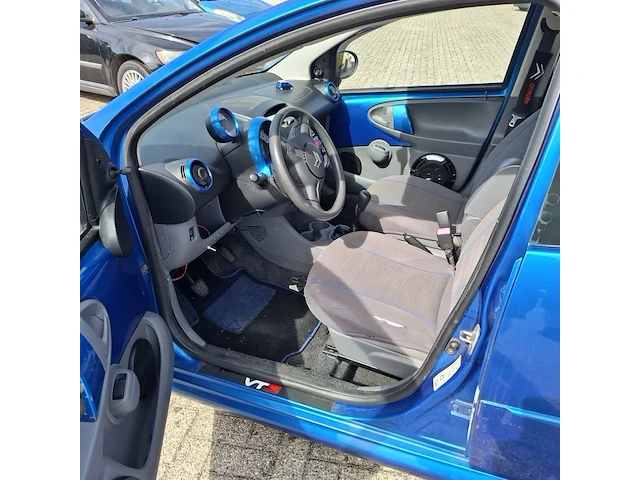 Personenauto citroën, c1 1.0-12v ambiance, blauw, bouwjaar 2010 - afbeelding 2 van  48