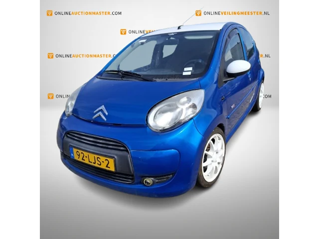 Personenauto citroën, c1 1.0-12v ambiance, blauw, bouwjaar 2010 - afbeelding 1 van  48