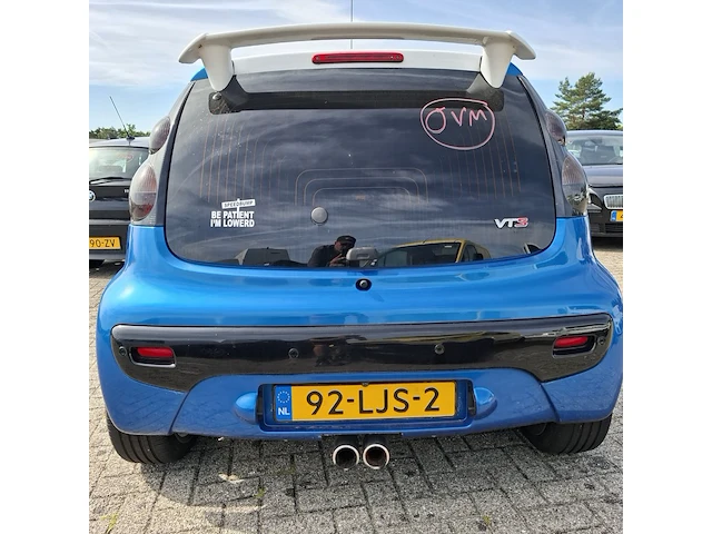 Personenauto citroën, c1 1.0-12v ambiance, blauw, bouwjaar 2010 - afbeelding 46 van  48