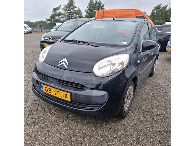 Personenauto citroën, c1 1.0-12v ambience, zwart, bouwjaar 2006 - afbeelding 1 van  1