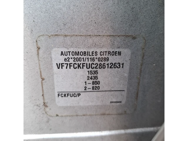 Personenauto citroën, c3 1.4i-16v, bouwjaar 2006 - afbeelding 32 van  62