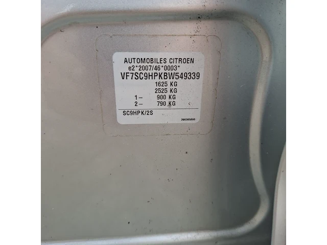Personenauto citroën, c3 1.6 e-hdi dynamique, bouwjaar 2011 - afbeelding 17 van  62