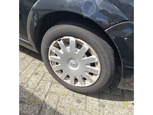 Personenauto citroën, c3 1.6i-16v exclusive, zwart, 2005 - afbeelding 3 van  39