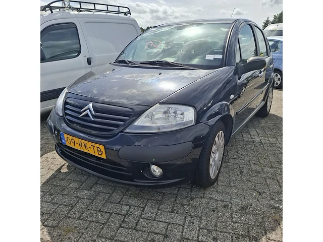 Personenauto citroën, c3 1.6i-16v exclusive, zwart, 2005 - afbeelding 12 van  39