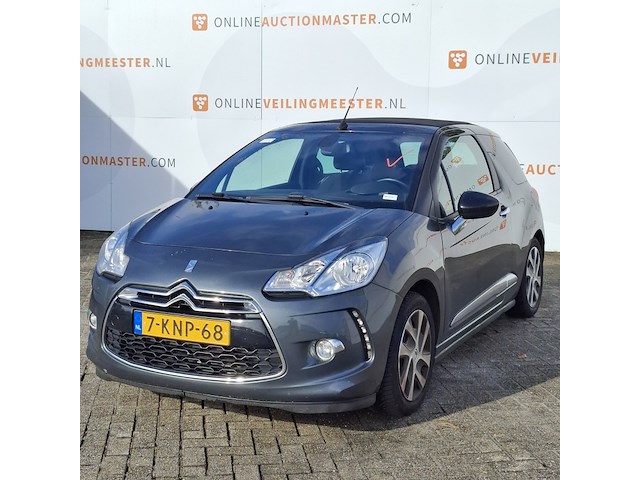 Personenauto citroën, ds3 cabrio, grijs, bouwjaar 2013 - afbeelding 1 van  54