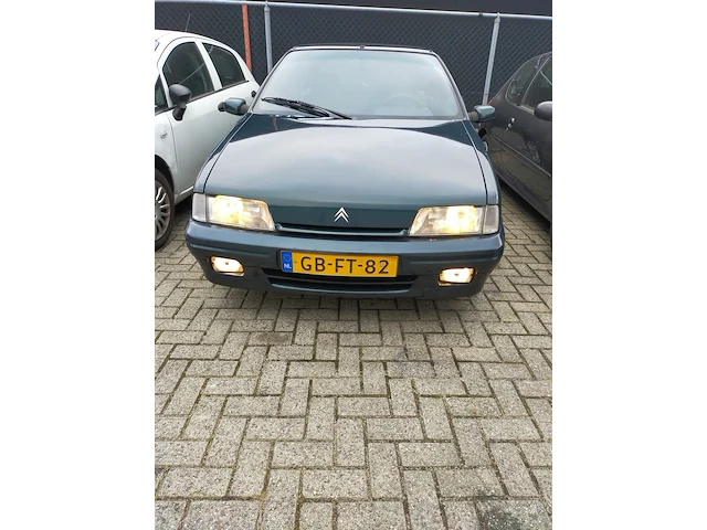 Personenauto citroën, zx 2.0i 16v e2, groen, bouwjaar 1993 - afbeelding 1 van  6