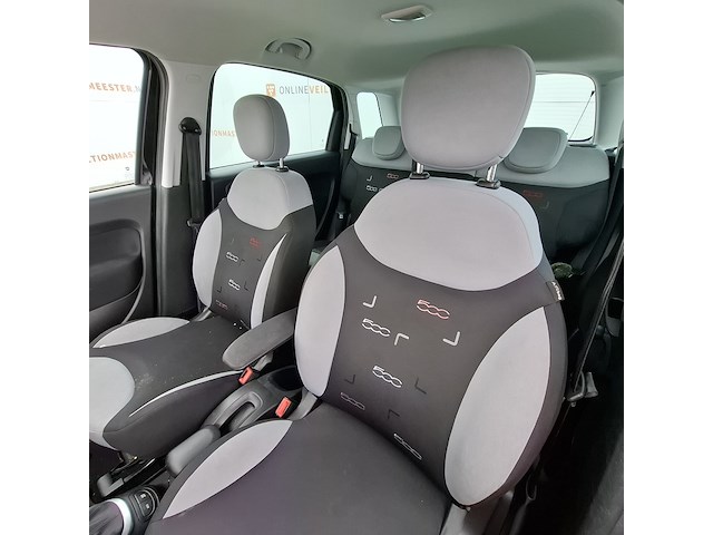 Personenauto fiat, 500 l 0.9, zwart, bouwjaar 2013 - afbeelding 10 van  47