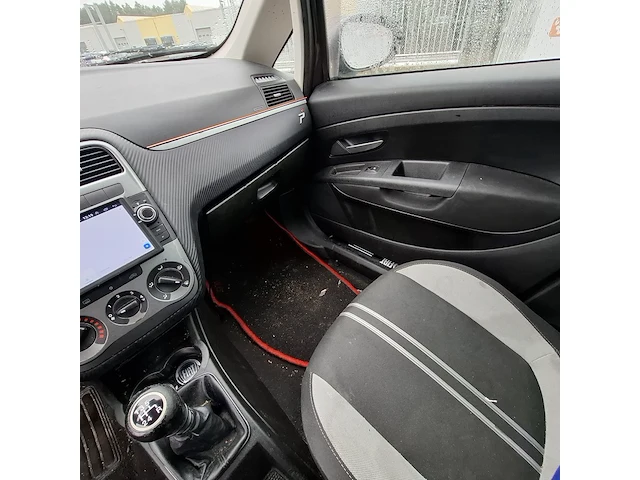 Personenauto, fiat, grande punto 1.4, grijs, 2009 - afbeelding 18 van  52
