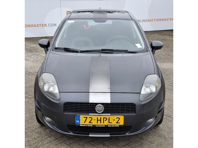 Personenauto, fiat, grande punto 1.4, grijs, 2009 - afbeelding 2 van  52