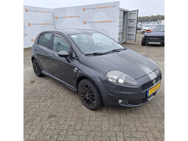 Personenauto, fiat, grande punto 1.4, grijs, 2009 - afbeelding 3 van  52