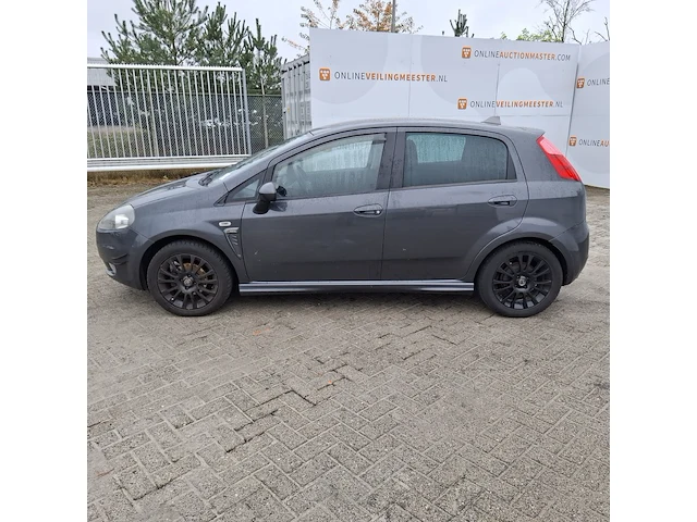 Personenauto, fiat, grande punto 1.4, grijs, 2009 - afbeelding 9 van  52