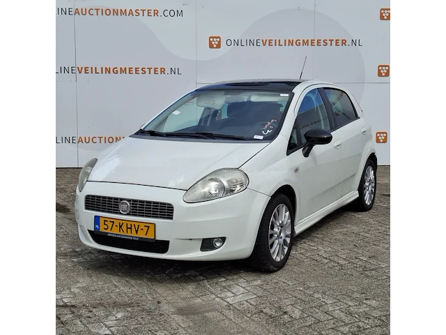 Personenauto fiat, grande punto 1.4 nerobianco, bouwjaar 2009 - afbeelding 1 van  31