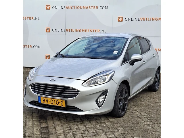 Personenauto ford, fiesta 1.0 ecoboost titanium, grijs, bouwjaar 2018 - afbeelding 1 van  53
