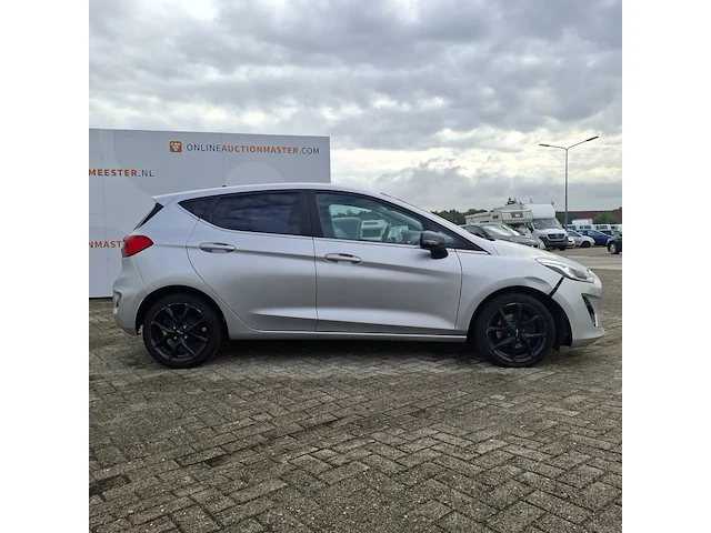 Personenauto ford, fiesta 1.0 ecoboost titanium, grijs, bouwjaar 2018 - afbeelding 4 van  53