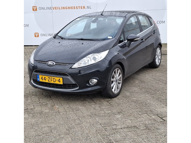 Personenauto ford, fiesta 1.6 tdci, zwart, bouwjaar 2012 - afbeelding 1 van  52