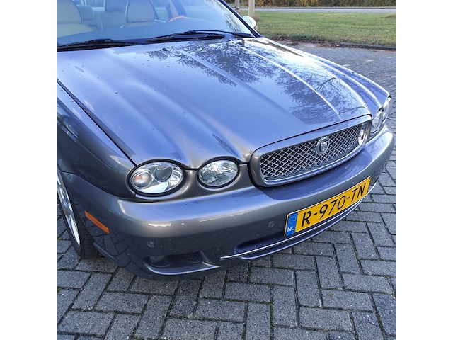 Personenauto, jaguar, x-type 2.2d i4 executive, grijs / chroom, 2009 - afbeelding 9 van  60