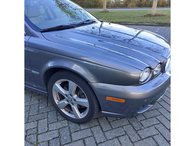 Personenauto, jaguar, x-type 2.2d i4 executive, grijs / chroom, 2009 - afbeelding 10 van  60