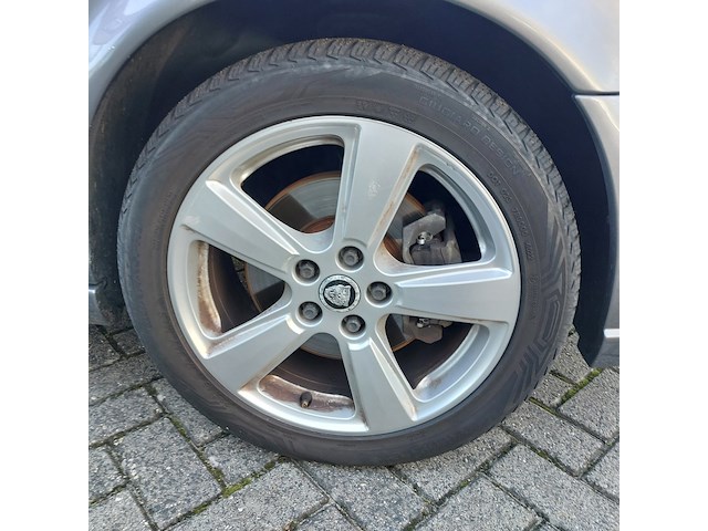 Personenauto, jaguar, x-type 2.2d i4 executive, grijs / chroom, 2009 - afbeelding 11 van  60