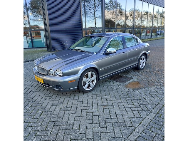 Personenauto, jaguar, x-type 2.2d i4 executive, grijs / chroom, 2009 - afbeelding 12 van  60