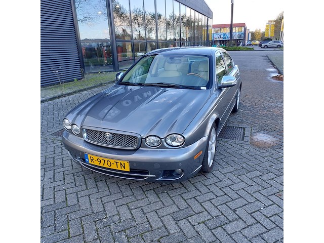 Personenauto, jaguar, x-type 2.2d i4 executive, grijs / chroom, 2009 - afbeelding 23 van  60