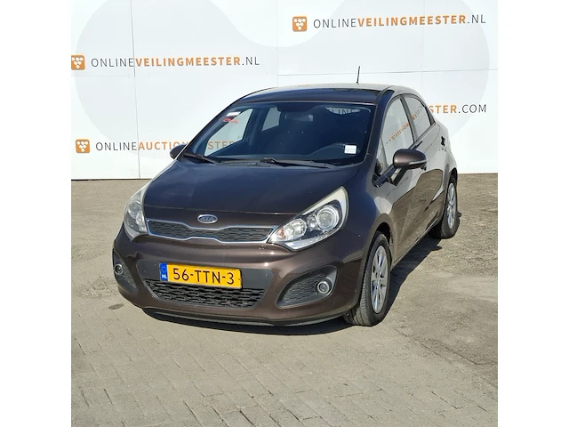 Personenauto kia, rio 1.2 cvvt, bruin, bouwjaar 2012 - afbeelding 1 van  35