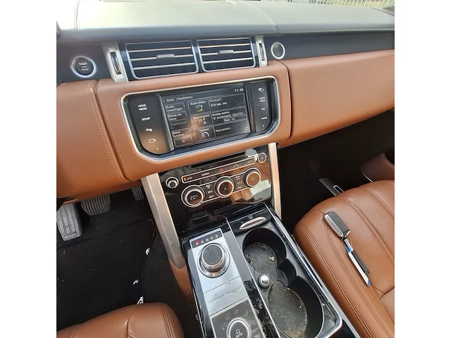 Personenauto, land rover, range rover 3.0 tdv6 autobiography, zwart, 2014 - afbeelding 14 van  63