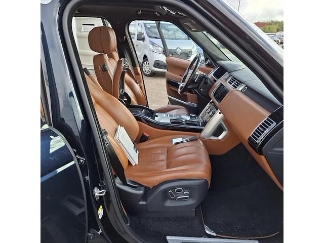 Personenauto, land rover, range rover 3.0 tdv6 autobiography, zwart, 2014 - afbeelding 35 van  63