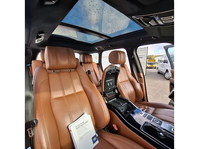 Personenauto, land rover, range rover 3.0 tdv6 autobiography, zwart, 2014 - afbeelding 36 van  63