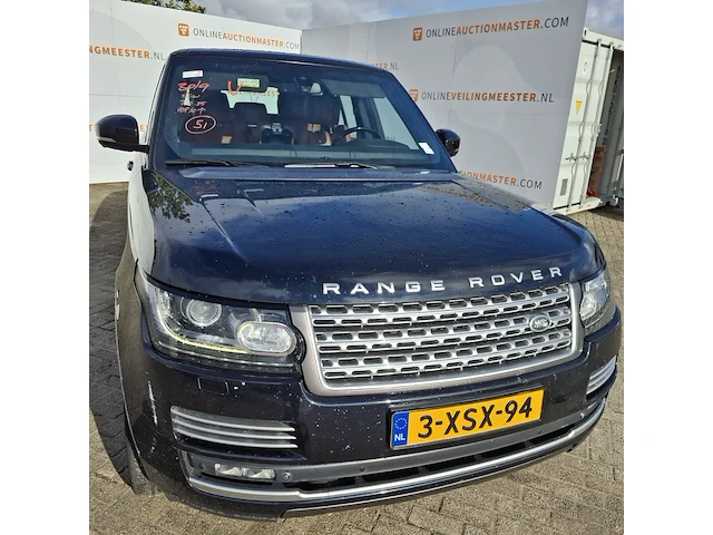 Personenauto, land rover, range rover 3.0 tdv6 autobiography, zwart, 2014 - afbeelding 44 van  63