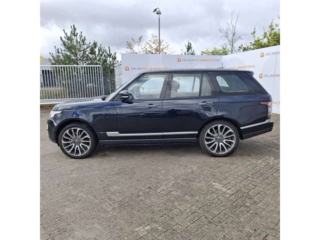Personenauto, land rover, range rover 3.0 tdv6 autobiography, zwart, 2014 - afbeelding 9 van  63