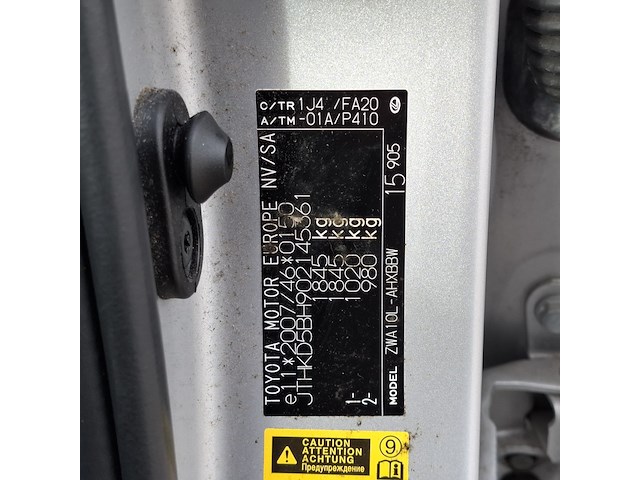 Personenauto, lexus, ct 200h, 2013 - afbeelding 3 van  48