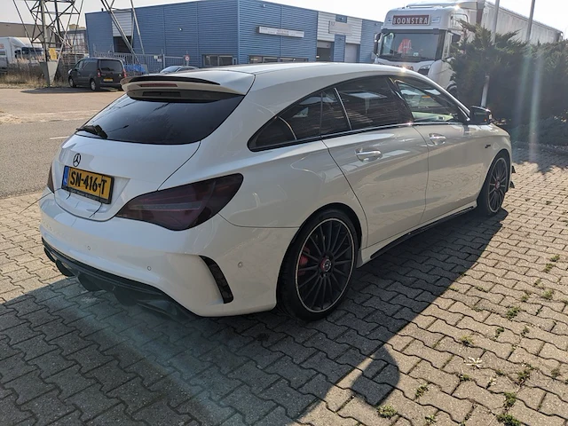 Personenauto , mercedes benz, amg cla 45 4matic ambition shooting brake, wit, 2017 - afbeelding 45 van  58