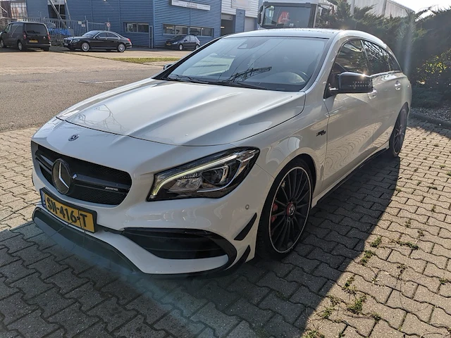 Personenauto , mercedes benz, amg cla 45 4matic ambition shooting brake, wit, 2017 - afbeelding 57 van  58