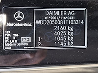 Personenauto mercedes benz, c-klasse 250 cdi, zwart, bouwjaar 2014 - afbeelding 47 van  95