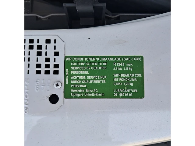 Personenauto mercedes-benz, cl600 v12 - afbeelding 80 van  114