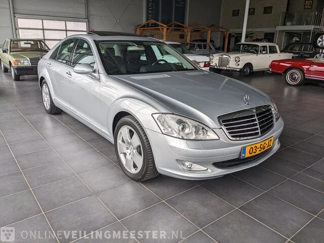 Personenauto mercedes benz, s 350, grijs, bouwjaar 2006 - afbeelding 1 van  31