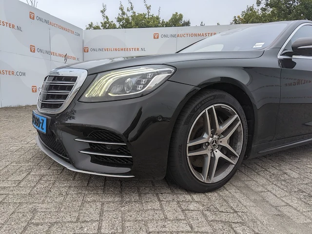 Personenauto mercedes-benz, s klasse 350d 4matic, zwart, bouwjaar 2018 - afbeelding 2 van  73