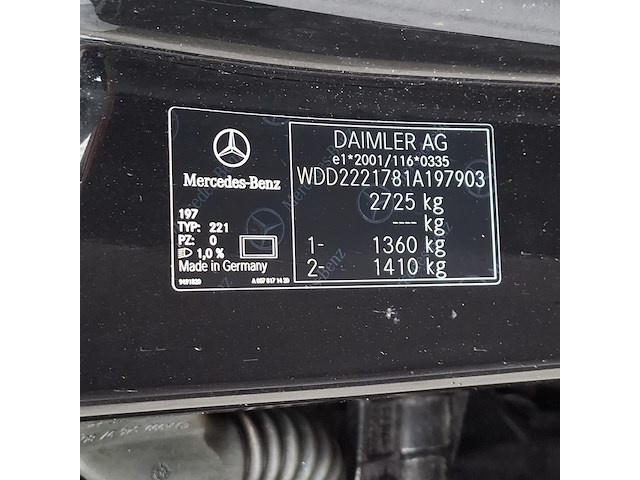 Personenauto mercedes-benz, s-klasse amg 63 4-matic lang, bouwjaar 2015 - afbeelding 21 van  40