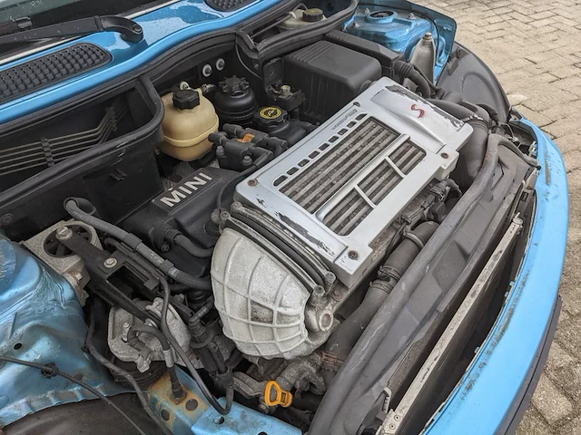 Personenauto mini, cooper 1.6, blauw, bouwjaar 2003 - afbeelding 29 van  46
