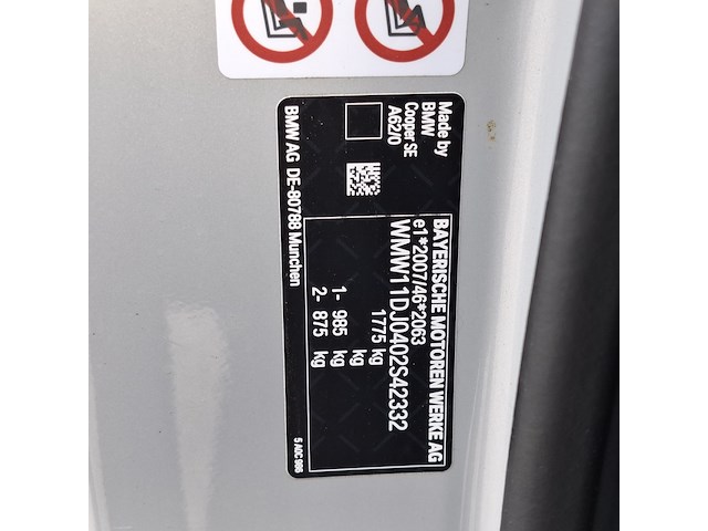 Personenauto mini, cooper se, wit, bouwjaar 2022 - afbeelding 13 van  37