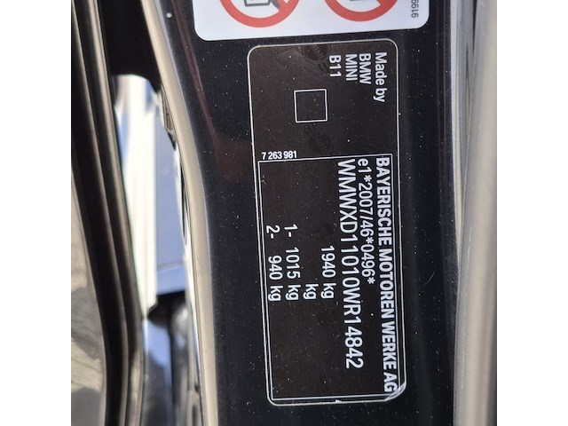 Personenauto mini, mini countryman 1.6 john cooper works, zwart, bouwjaar 2013 - afbeelding 27 van  52