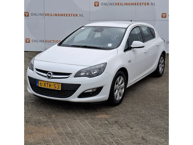 Personenauto opel, astra 1.4, wit, bouwjaar 2014 - afbeelding 1 van  48