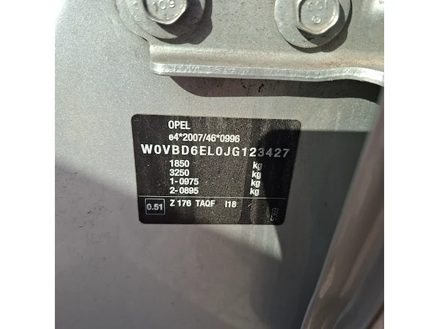 Personenauto, opel, astra 1.6 cdti 120 years edition, 2018 - afbeelding 10 van  46