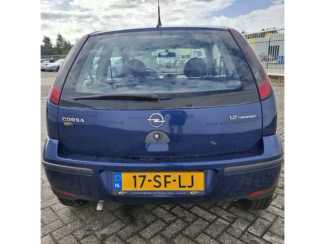 Personenauto opel, corsa 1.2-16v essentia, blauw, bouwjaar 2005 - afbeelding 34 van  37