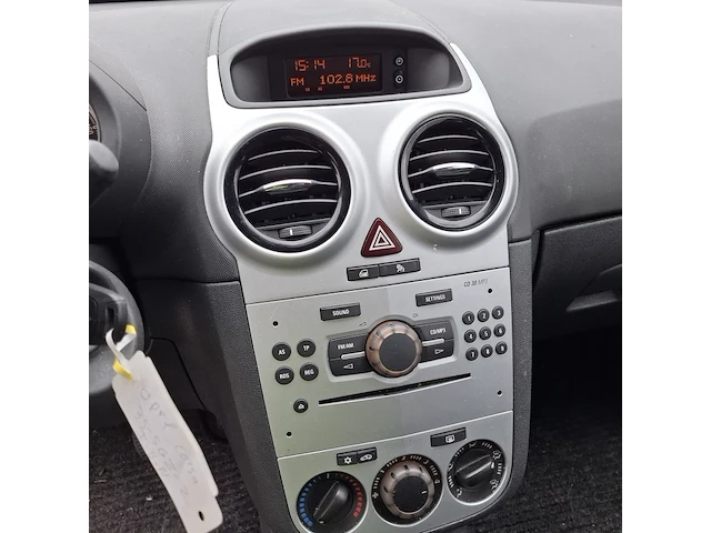 Personenauto opel, corsa 1.2 lpg, grijs, bouwjaar 2011 - afbeelding 6 van  42