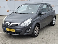 Personenauto opel, corsa 1.2 lpg, grijs, bouwjaar 2011 - afbeelding 1 van  42