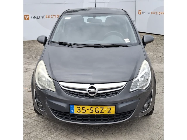 Personenauto opel, corsa 1.2 lpg, grijs, bouwjaar 2011 - afbeelding 12 van  42