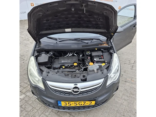 Personenauto opel, corsa 1.2 lpg, grijs, bouwjaar 2011 - afbeelding 28 van  42