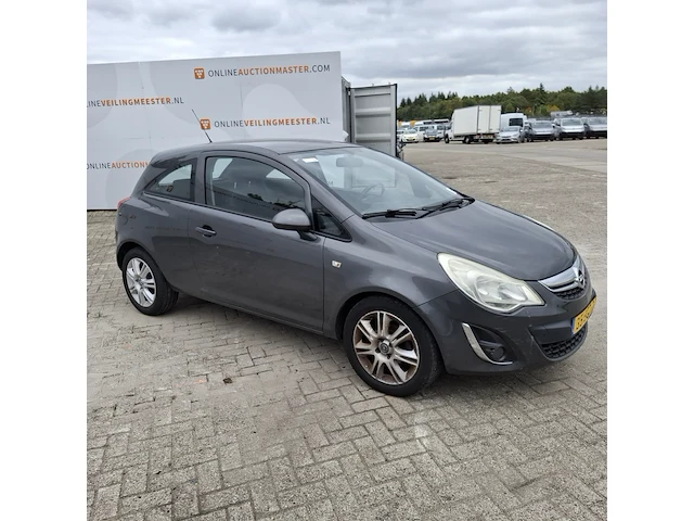 Personenauto opel, corsa 1.2 lpg, grijs, bouwjaar 2011 - afbeelding 23 van  42